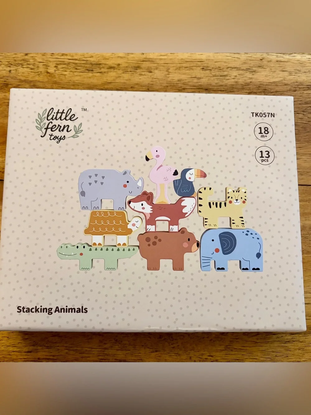 Pastel Animal Stacking Set - Multi Pastel